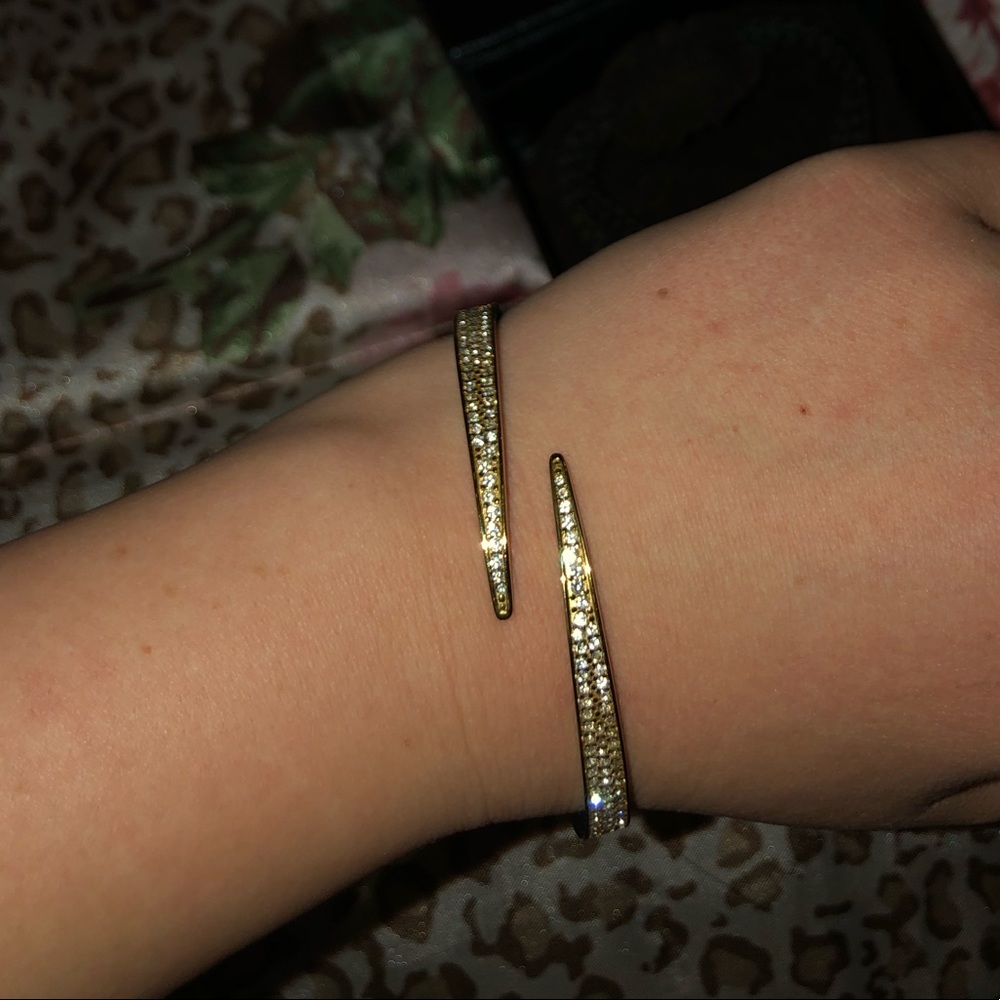 Michael Kors Gold cuff bangle bracelet